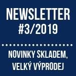 Emailový leták 2019/03: Předsezónní tipy za zaváděcí ceny
