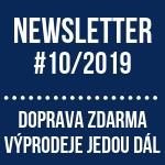 Emailový leták 2019/10: Doprava zdarma | Výprodeje pokračují