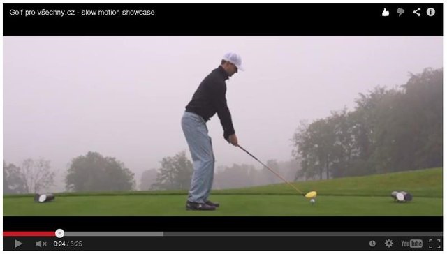 Takhle odpalujeme v Golf pro všechny.cz