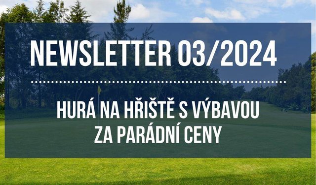 Newsletter 2024/03: Hurá na hřiště s parádní výbavou