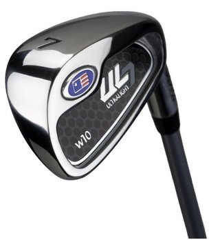 U.S. Kids Golf UL7-60 (152cm) W10 5-Club junior golfový set + stand bag, strieborná/navy/biela