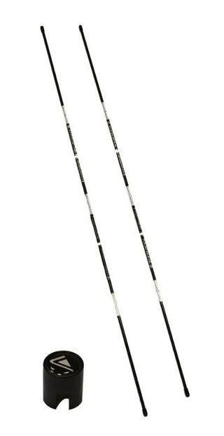 Longridge Portable Tour Rod tréningové tyče na zarovnanie (2ks)