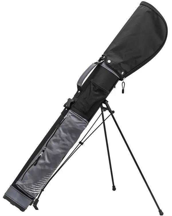 Longridge 5" stand pencil bag, čierno/strieborný