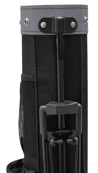 Longridge 5" stand pencil bag, čierno/strieborný