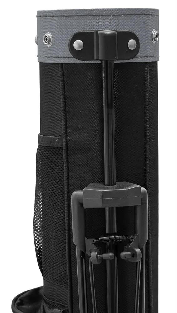 Longridge 5" stand pencil bag, čierno/strieborný