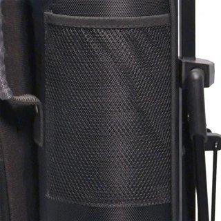 Longridge 5" stand pencil bag, čierno/strieborný