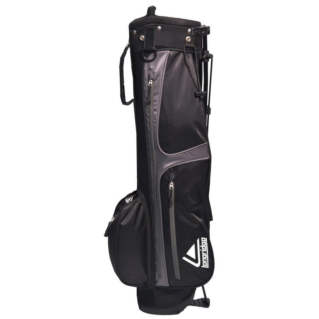 Longridge 6" Weekend stand bag, čierno/strieborný