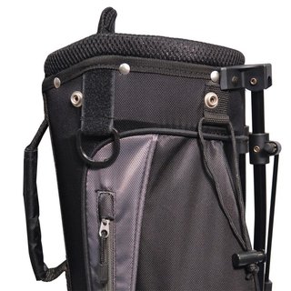 Longridge 6" Weekend stand bag, čierno/strieborný