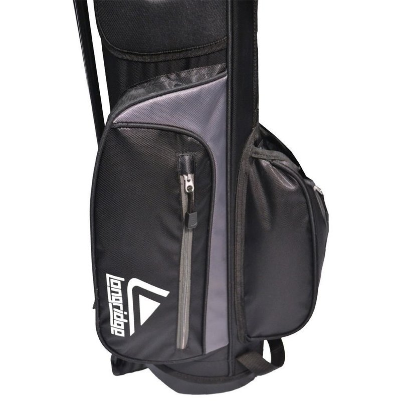 Longridge 6" Weekend stand bag, čierno/strieborný