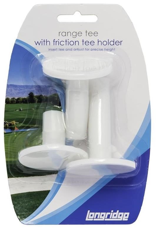 Longridge Longridge Rubber Driving Range Tees (3ks, S, M, L) týčka