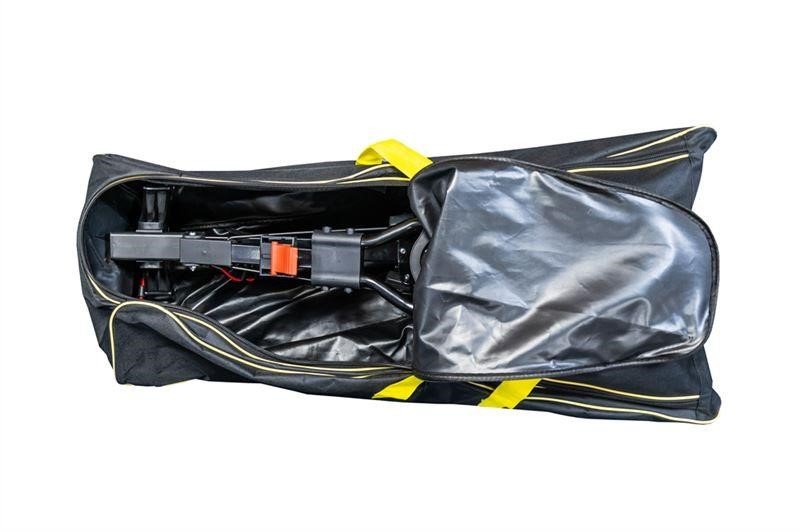 Longridge Golf Trolley Carry Bag, čierna/žltá