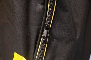 Longridge Golf Trolley Carry Bag, čierna/žltá