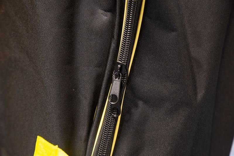 Longridge Golf Trolley Carry Bag, čierna/žltá