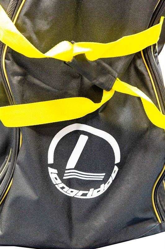Longridge Golf Trolley Carry Bag, čierna/žltá