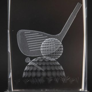 Longridge Nearest The Pin Crystal golfová trofej