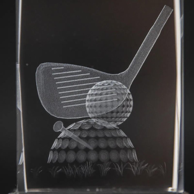 Longridge Nearest The Pin Crystal golfová trofej