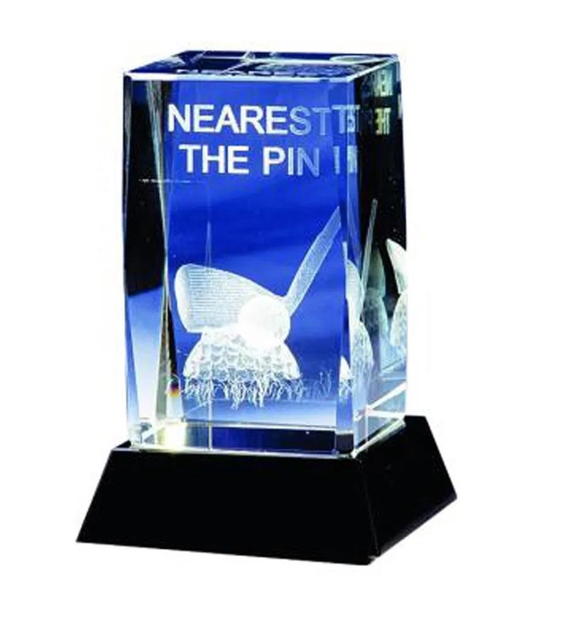 Longridge Nearest The Pin Crystal golfová trofej