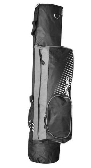 Longridge 5" pencil bag, čierno/strieborný