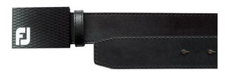 FootJoy Buckle Leather pánský opasok, čierny