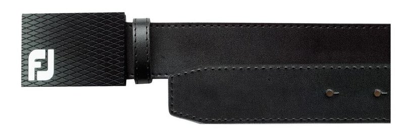 FootJoy Buckle Leather pánský opasok, čierny