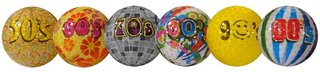 Longridge Decades golfové loptičky, mix barev