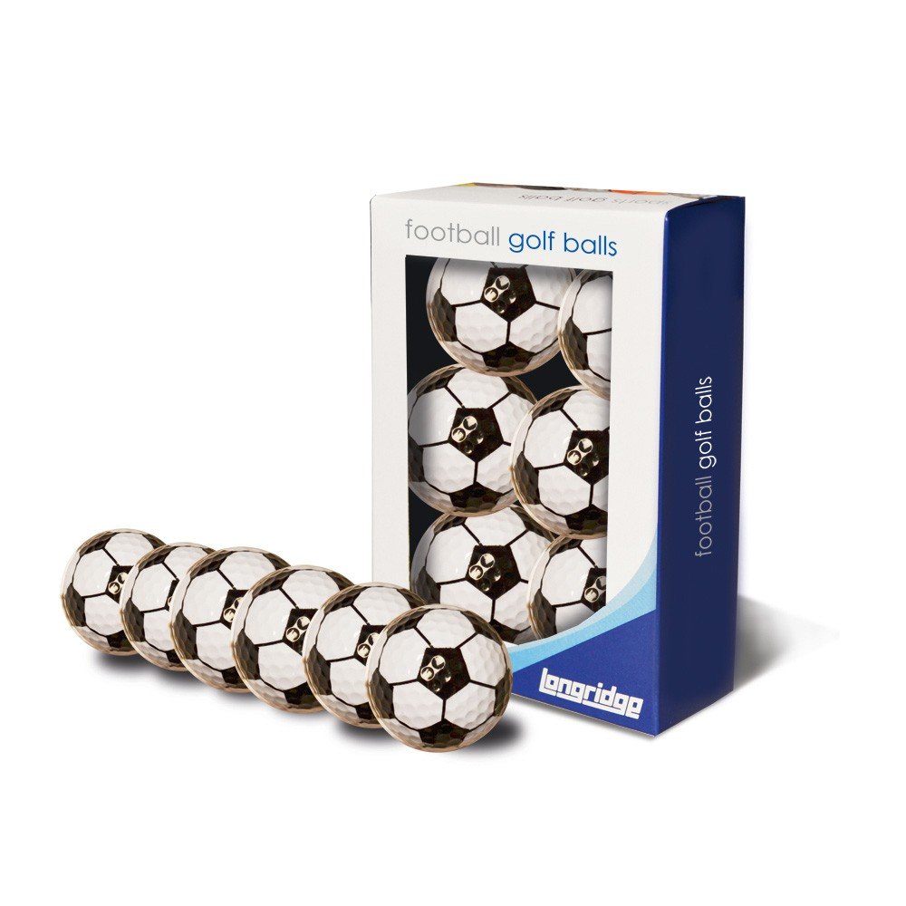 Longridge Football golfové loptičky, mix barev