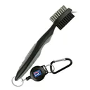 PGA Tour Club Brush and Groove Cleaner, čierna