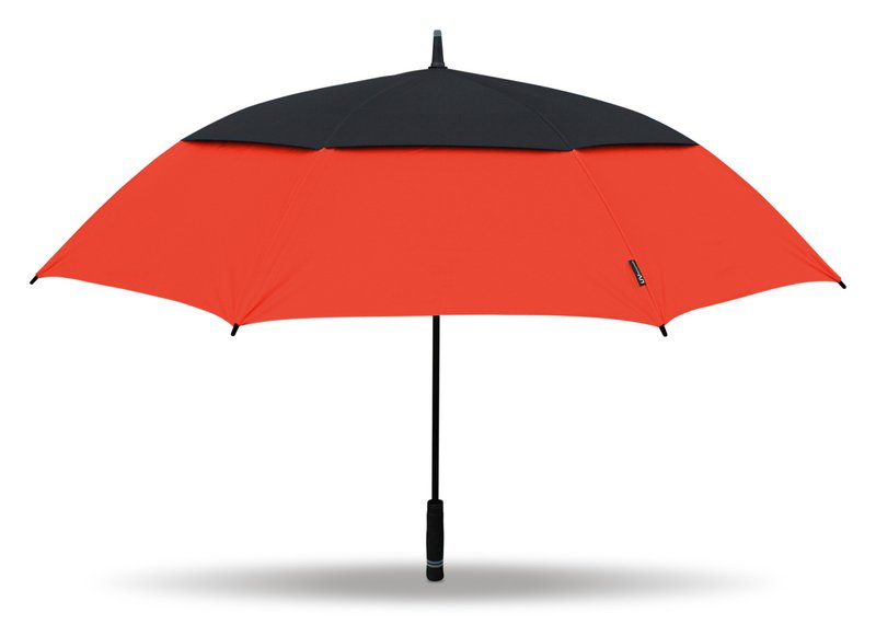 Masters Golf TourDri Colour Burst GR 64" UV dáždnik, poppy red/jet black