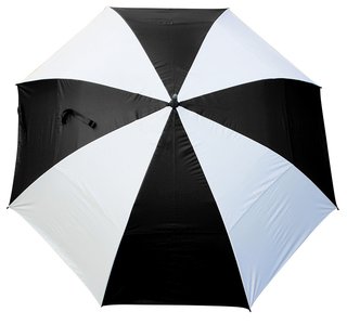 Masters Golf TourDri Classic GR 64" UV dáždnik, čierno/biely