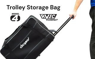 Clicgear Wheeled Travel Cover for Model4/RV1C, čierna
