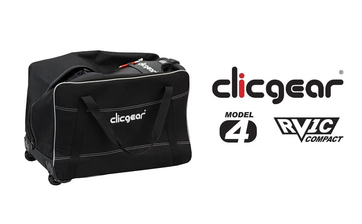 Clicgear Wheeled Travel Cover for Model4/RV1C, čierna
