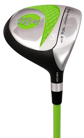 MKids Pro Junior Golf Half Set 57" (145cm/9-11Y) juniorský golfový set, grafit, + stand bag, zelený