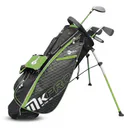 MKids Pro Junior Golf Half Set 57" (145cm/9-11Y) juniorský golfový set, grafit, + stand bag, zelený