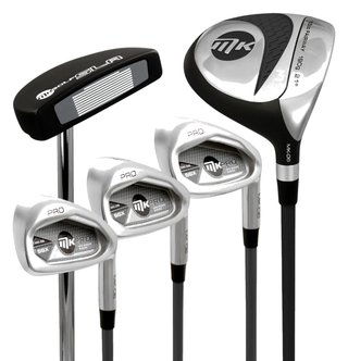 MKids Pro Junior Golf Half Set 65" (165cm) juniorský golfový set, grafit, + stand bag, sivý