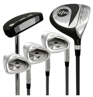 MKids Pro Junior Golf Half Set 65" (165cm/12-14Y) juniorský golfový set, grafit, + stand bag, sivý