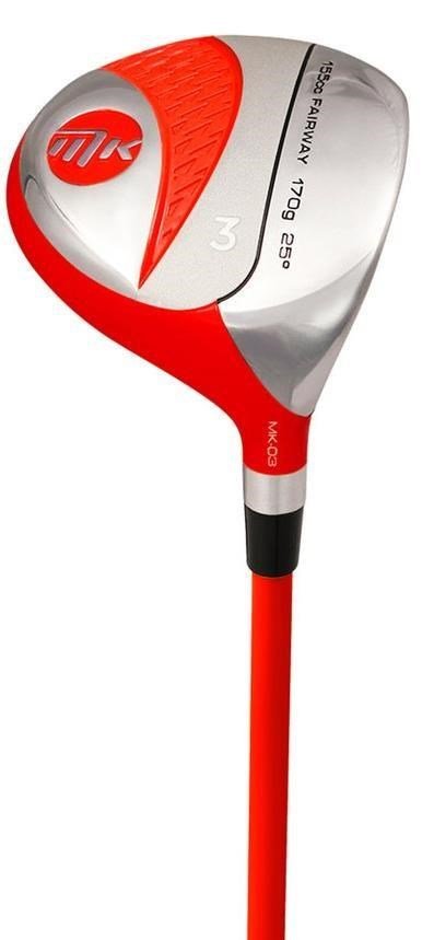 MKids Lite Junior golfový set, grafit, + stand bag, červený