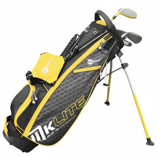 MKids Lite Junior golfový set, grafit, +stand bag, žltý