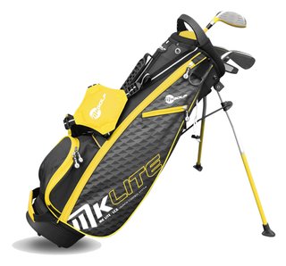 MKids Lite Junior golfový set, grafit, +stand bag, žltý