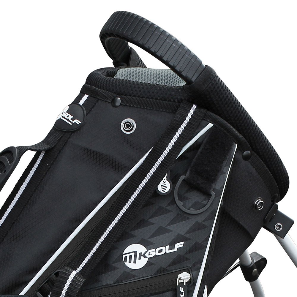 MKids Pro Junior Black 65" (165cm/12-14Y) junior stand bag, čierny