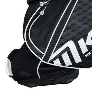 MKids Pro Junior Black 65" (165cm/12-14Y) junior stand bag, čierny