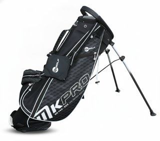 MKids Pro Junior Black 65" (165cm/12-14Y) junior stand bag, čierny
