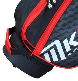 MKids Lite Junior Red 53" (135cm/7-9Y) junior stand bag, červený