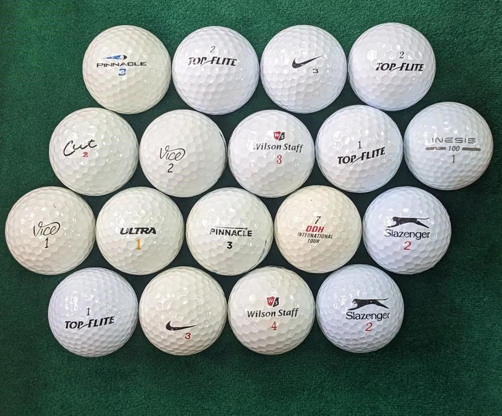 Longridge American 18 Mixed golfové loptičky