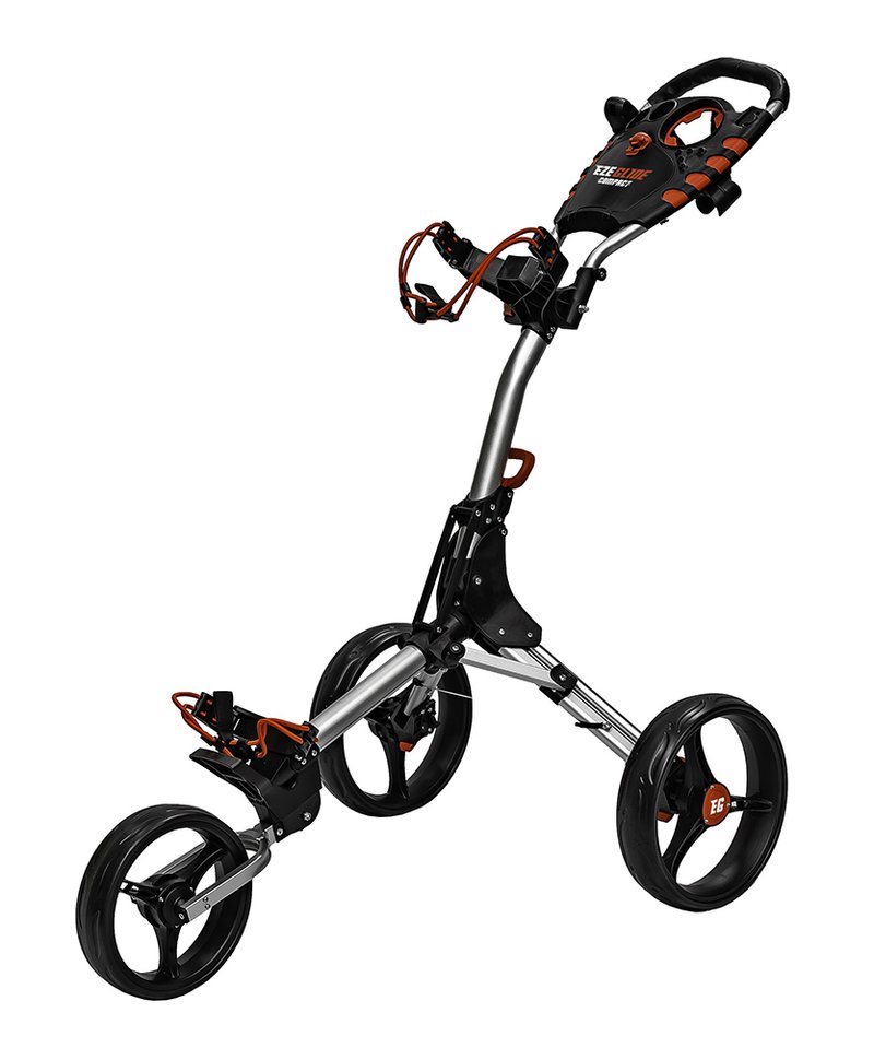Ezeglide Compact+ manuálny vozík, charcoal/červený