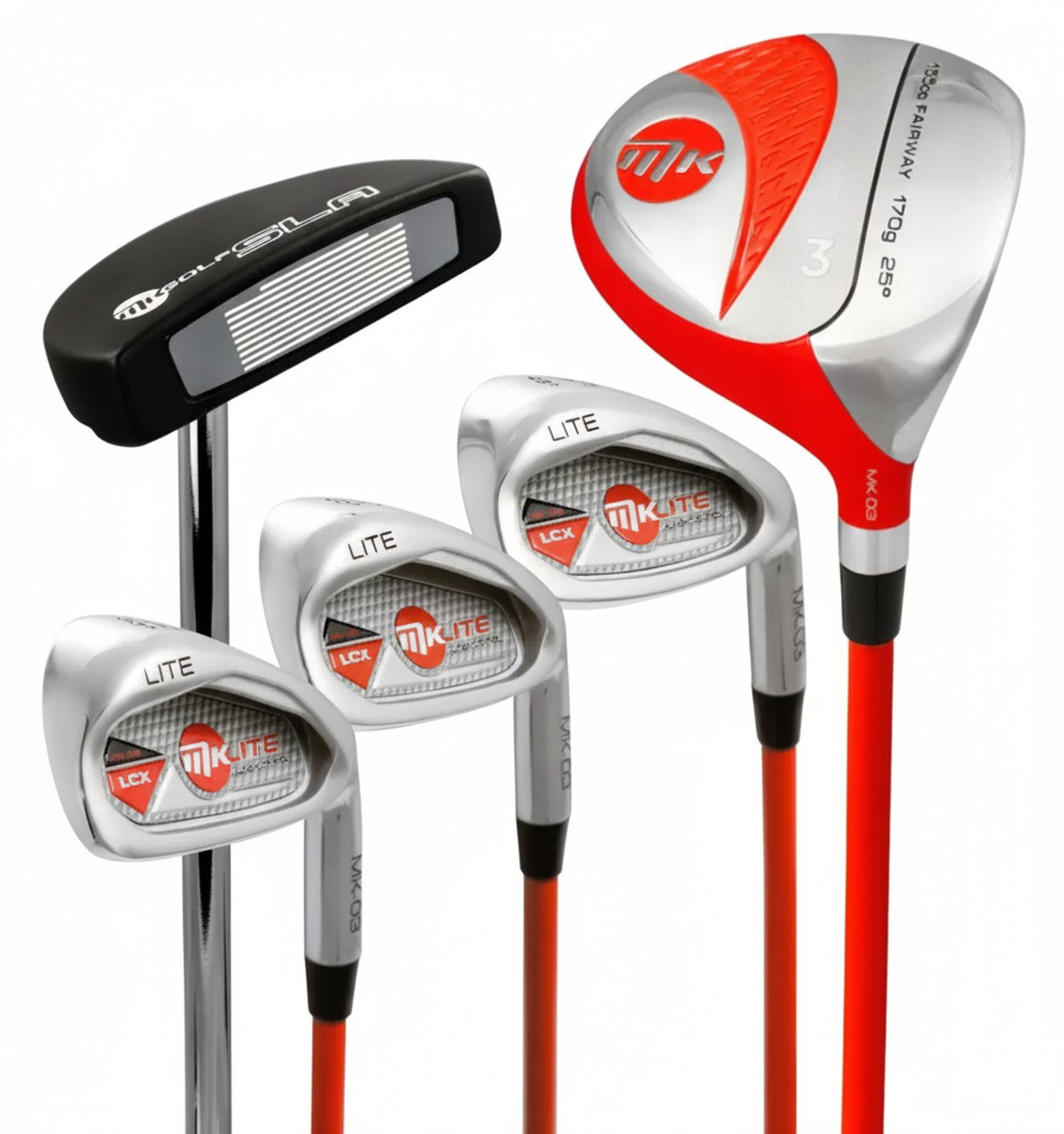 MKids Lite Junior golfový set, grafit