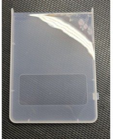 Davies Caddy Scorecard Cover, transparentný