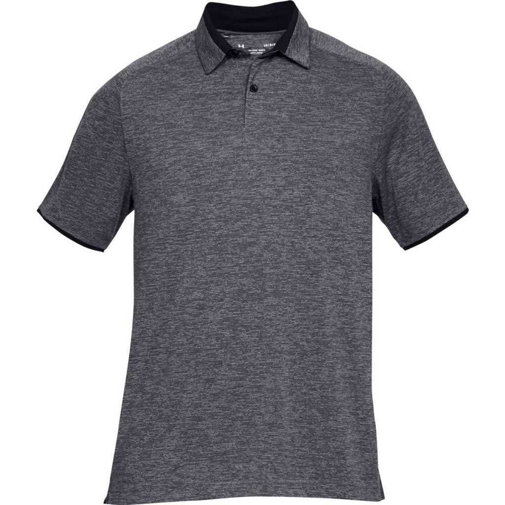 Under Armour Tour Tips pánske polo, tmavo sivé