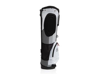JuCad Superlight stand bag, čierna/biela