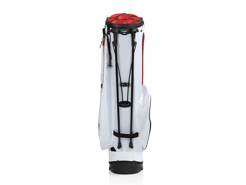 JuCad Superlight stand bag, čierna/biela