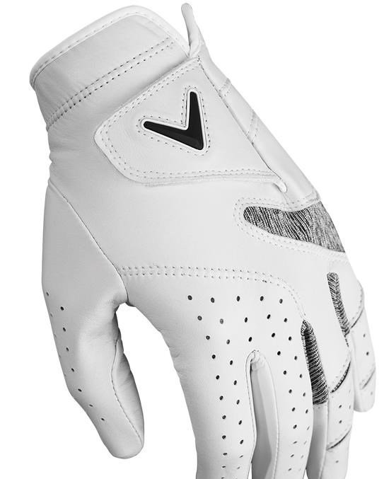Callaway Apex Tour 19 dámska golfová rukavica, biela